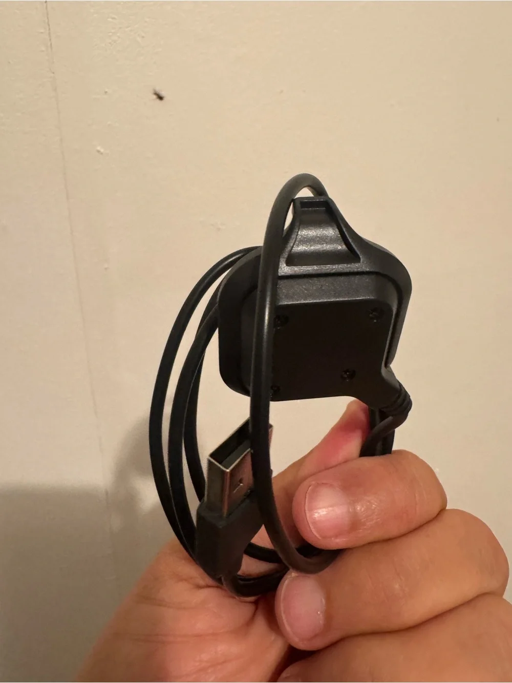 Black VR/AR Accessory Charging & Data Cable (Brand Unspecified)